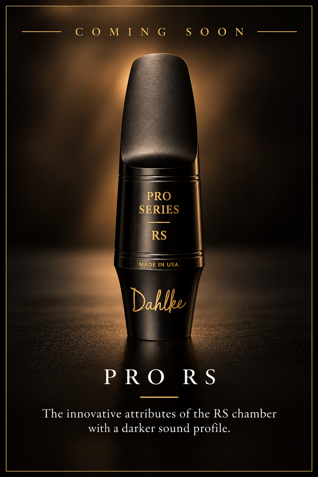 Pro RS saxophone mouthpiece — Coming Soon
