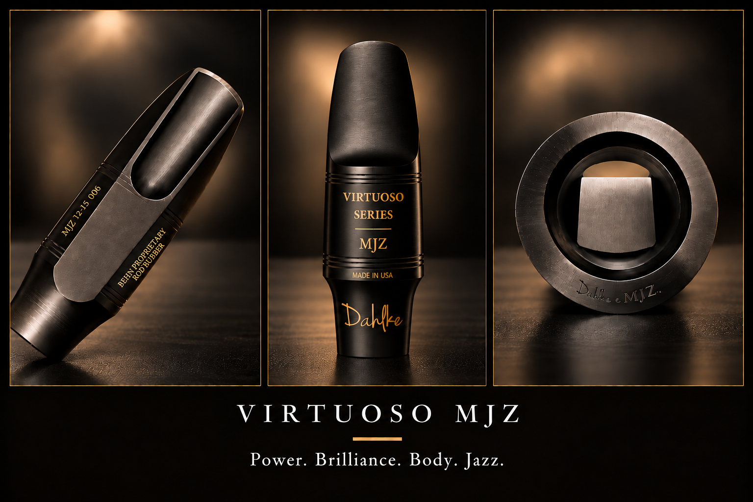 Virtuoso MJZ saxophone mouthpiece